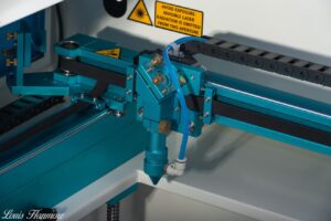 CO2 laser motion and optics